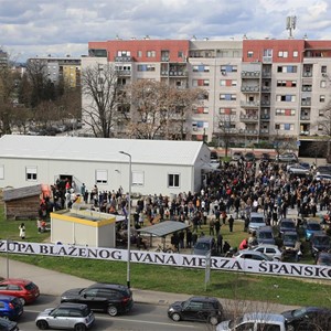 Blagoslov Bogoslužnog prostora Župe bl. Ivana Merza u Španskom